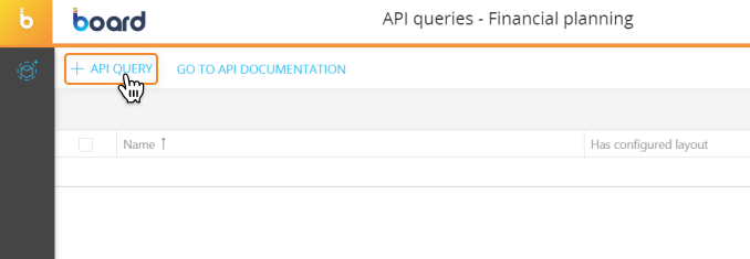 BOARD Public APIs queries configuration