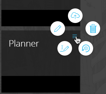 Capsules Data Model menu open