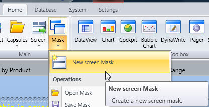 Creating a screen mask